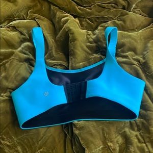 Lululemon blue sports bra - no padding 36d